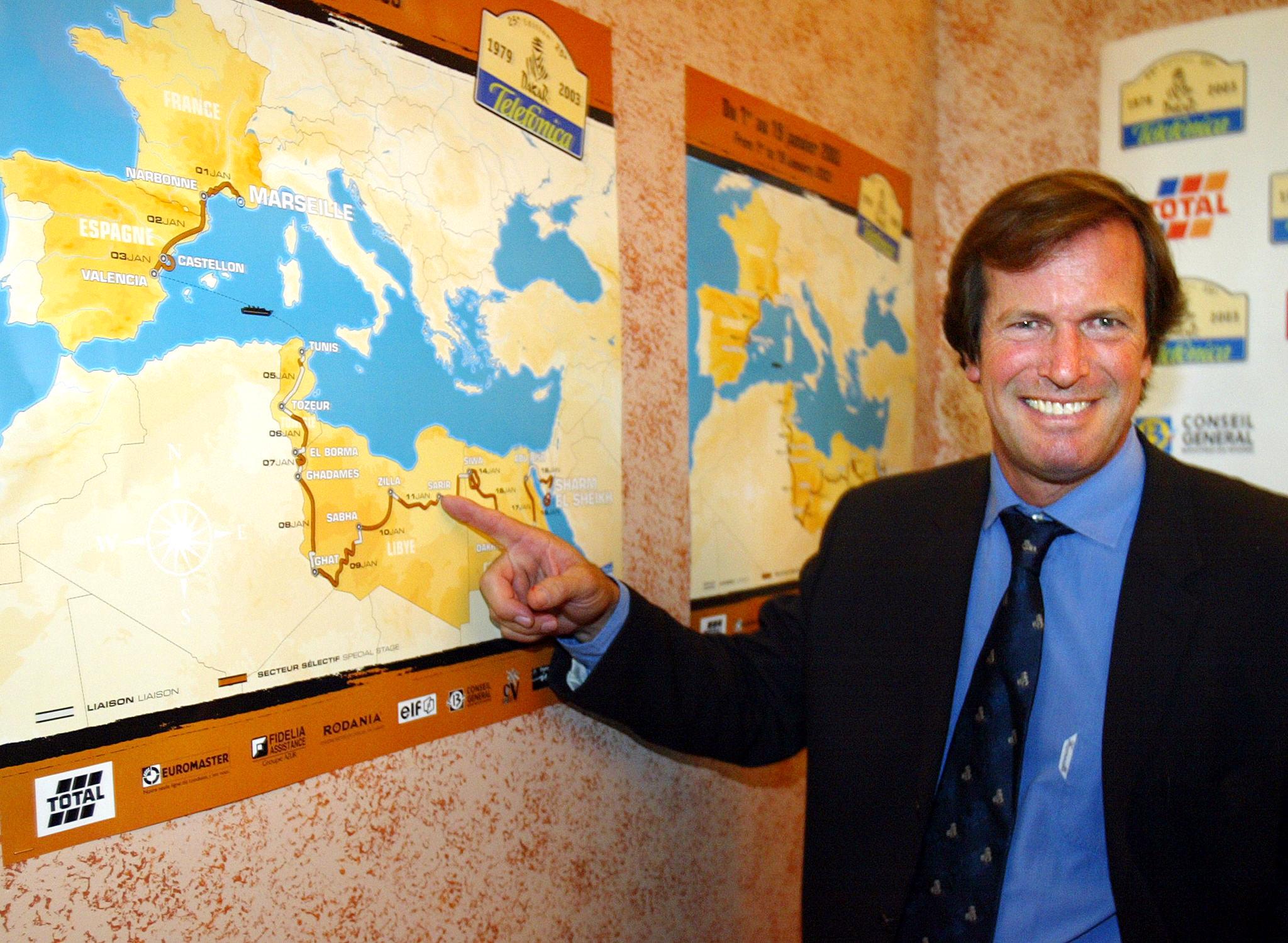 Legenda Reli Dakar Hubert Auriol 