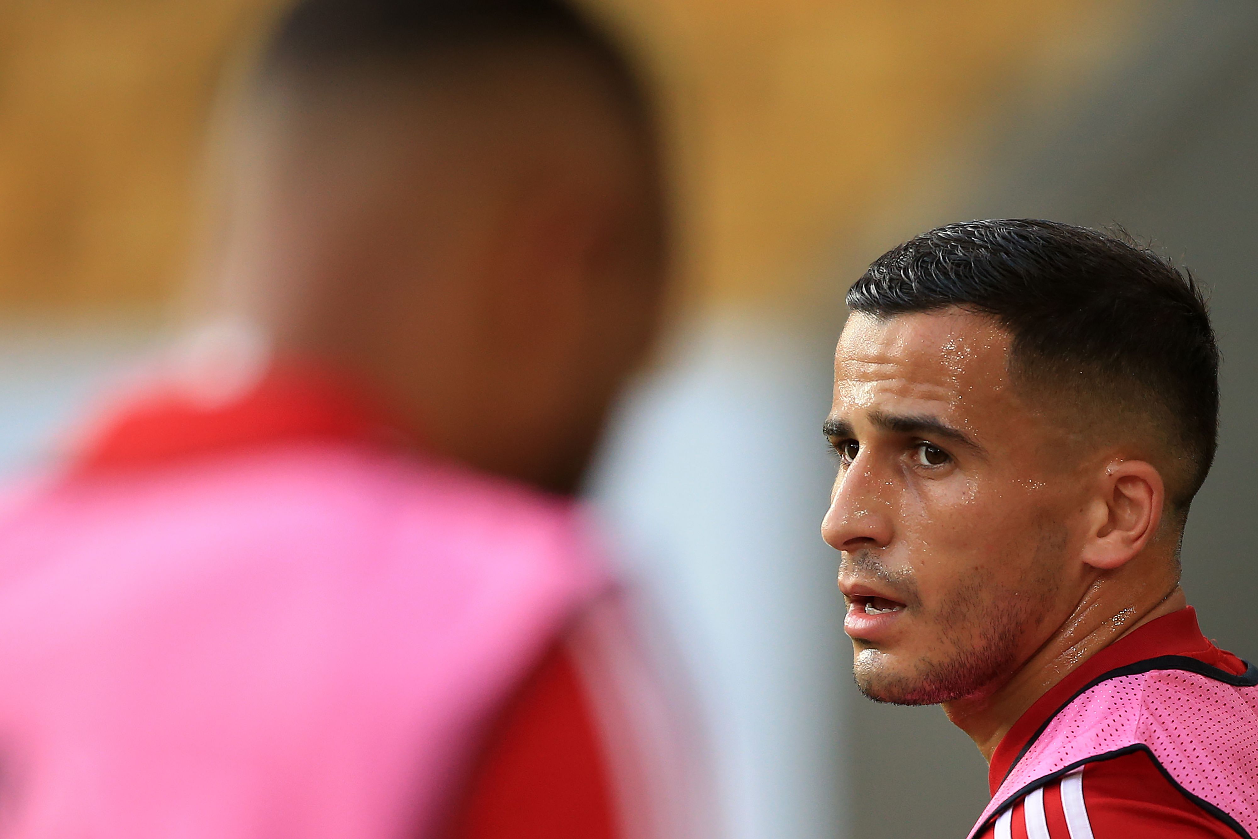 Pemain belakang Galatasaray Omar Elabdellaoui