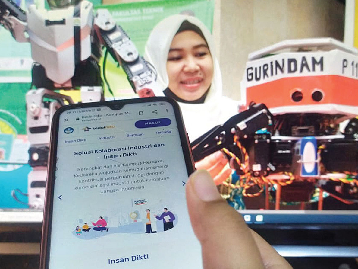 PLATFORM KEDAIREKA: Kementerian Pendidikan dan Kebudayaan bekerja sama dengan beberapa kementerian lain membuat platform kedaireka