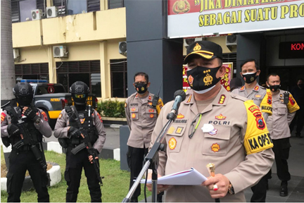 Kapolresta Surakarta 6 Pol Ade Safri Simanjuntak. 