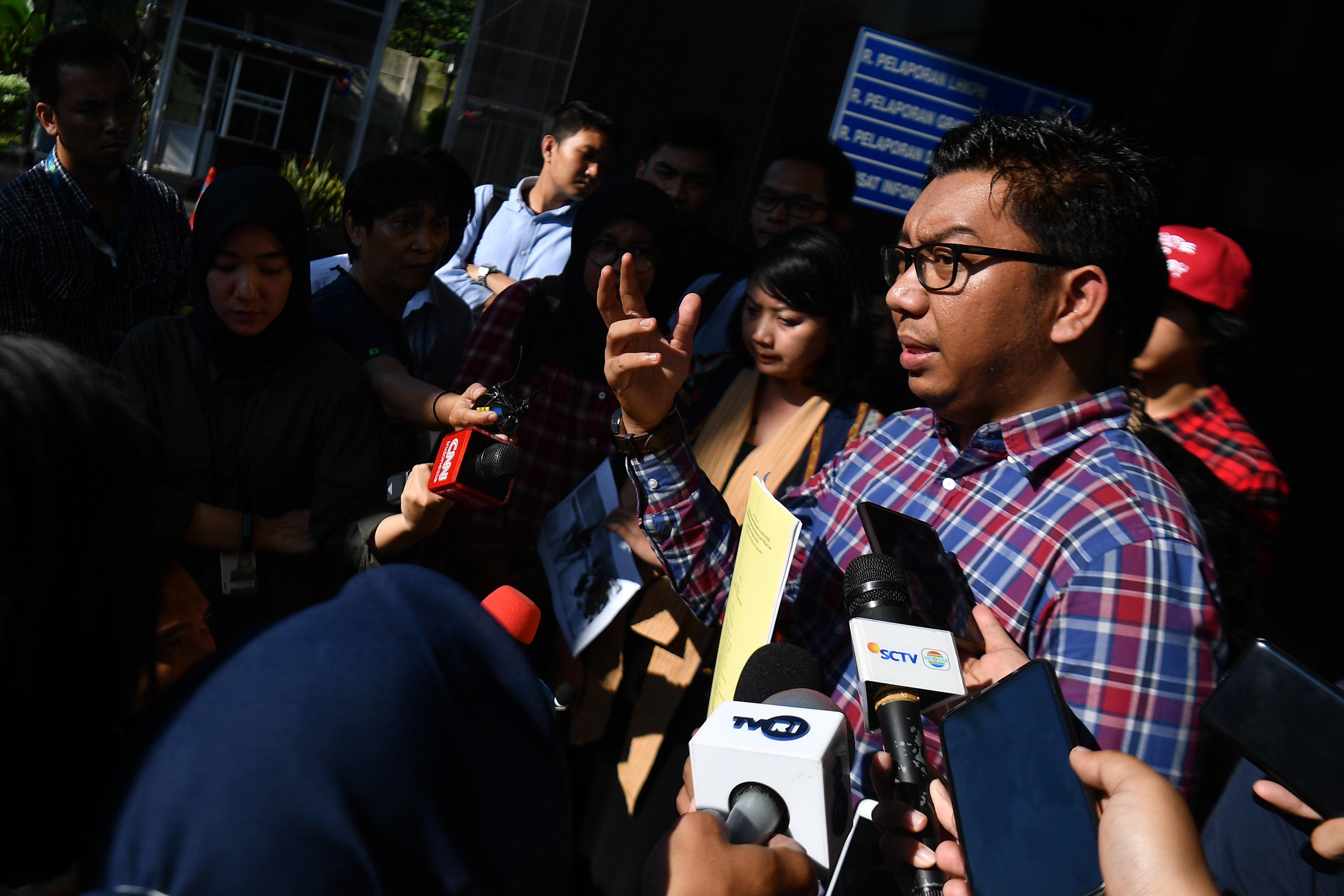 Peneliti ICW Kurnia Ramadhana 