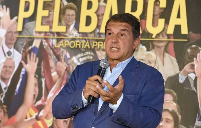 Kandidat Presiden Barcelona Joan Laporta