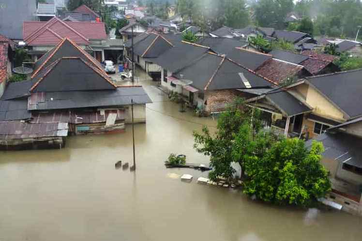 274 Rumah Terdampak Banjir di Belitung