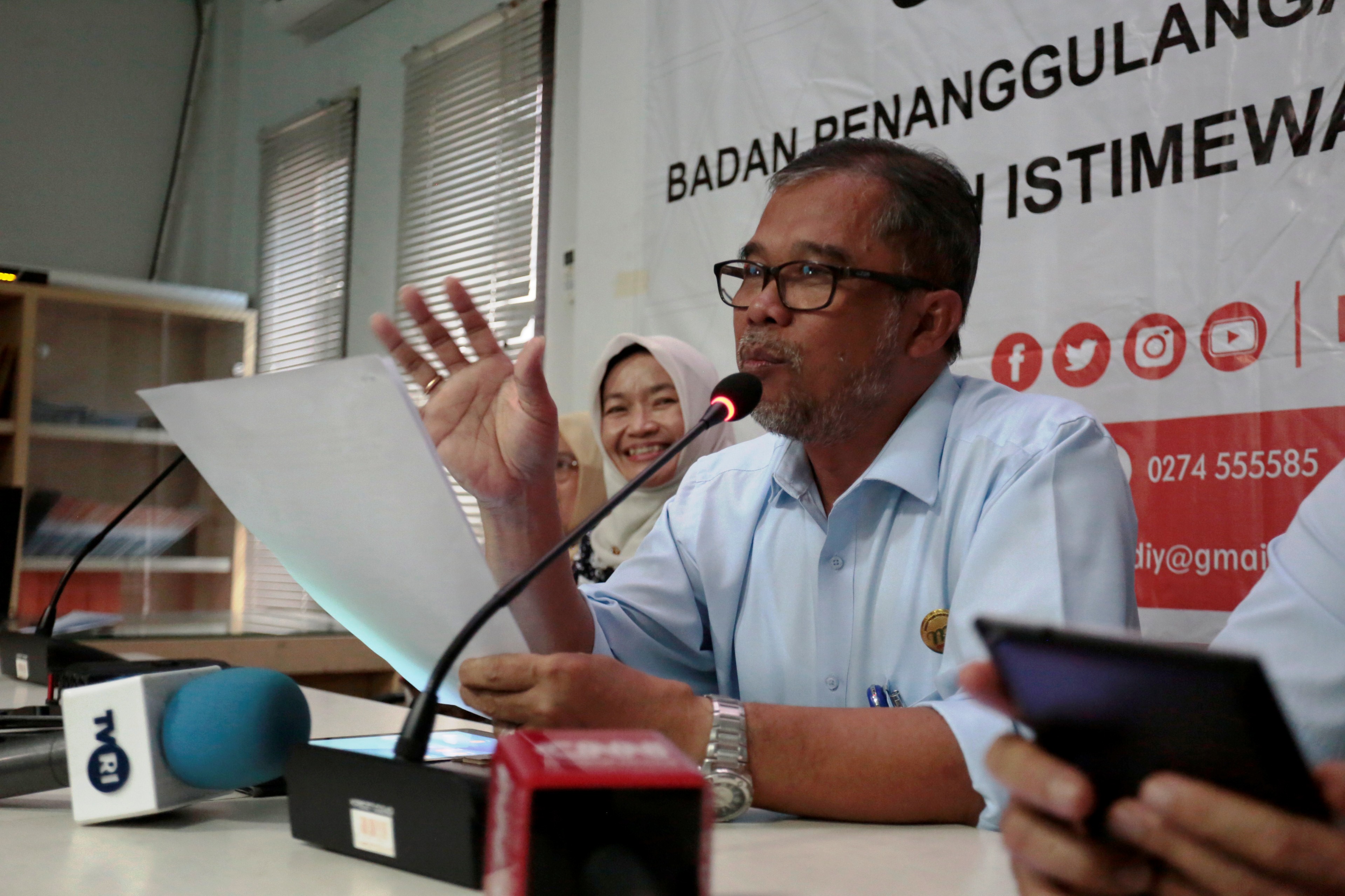 Wakil Ketua Sekretariat Gugus Tugas Percepatan Penanganan Covid-19 Daerah Istimewa Yogyakarta, Biwara Yuswantana.