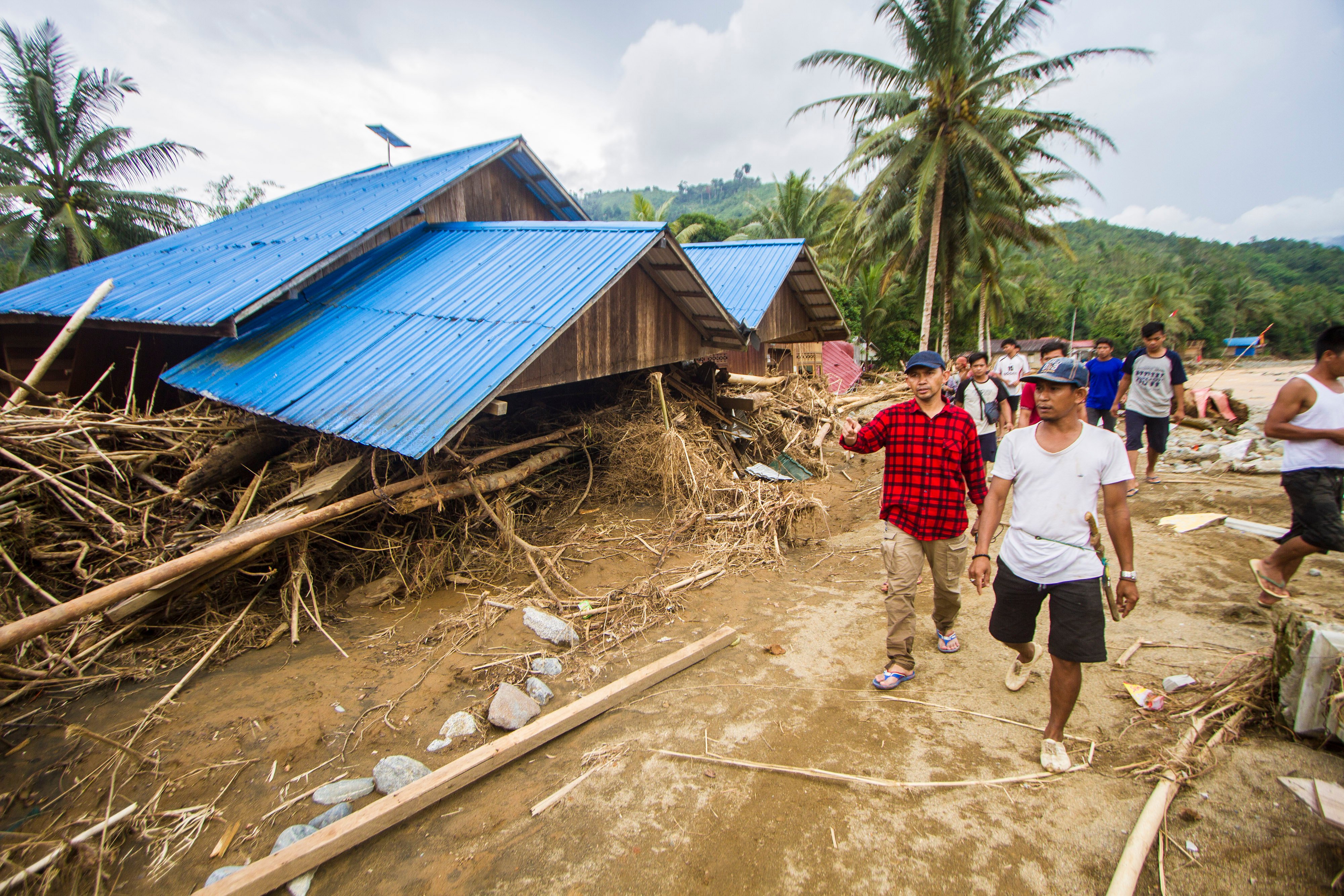 Dampak Banjir, Sejumlah Desa di Pegunungan Meratus Hancur 