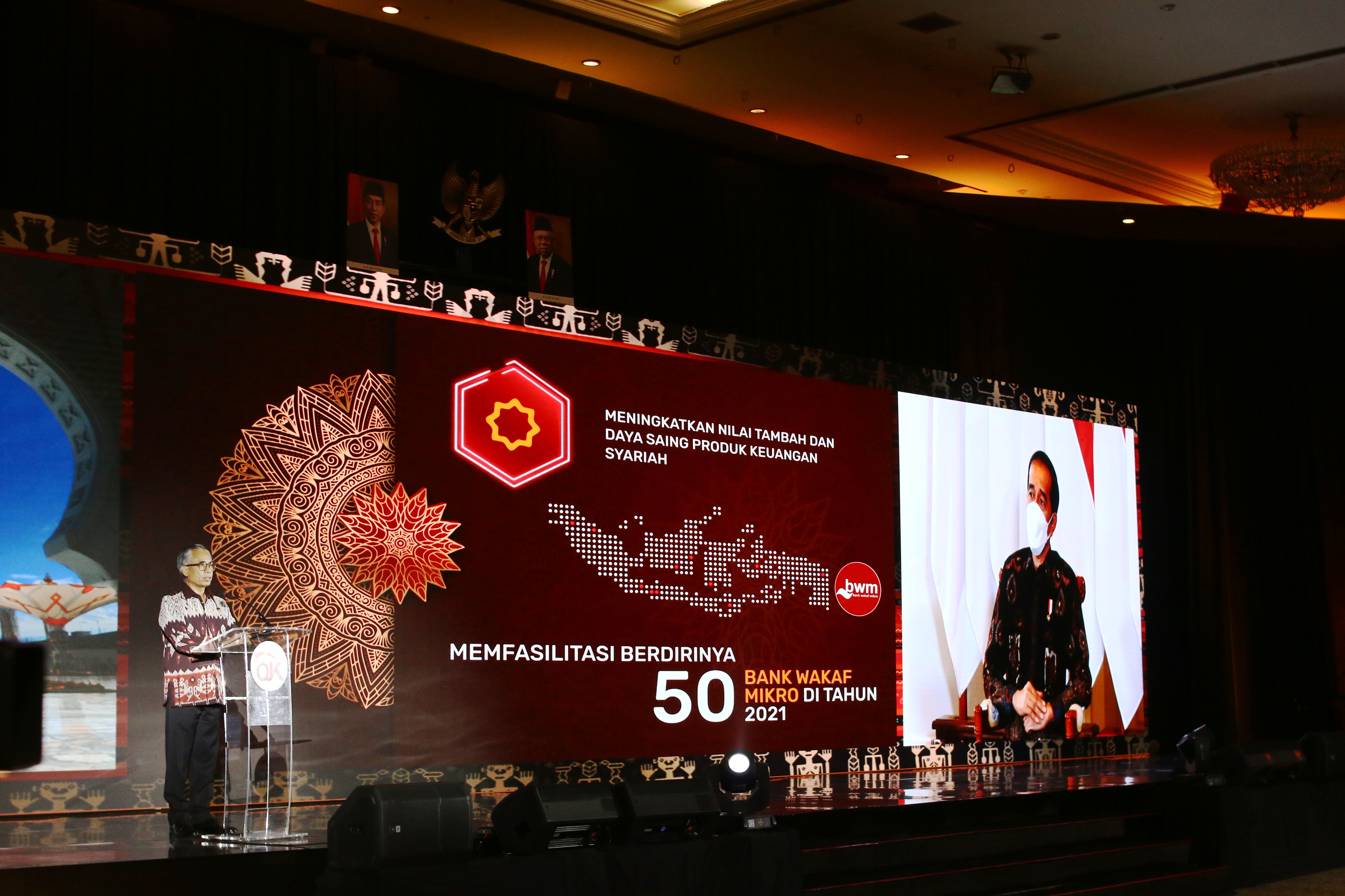 Ketua Dewan Komisioner OJK Wimboh Santoso.