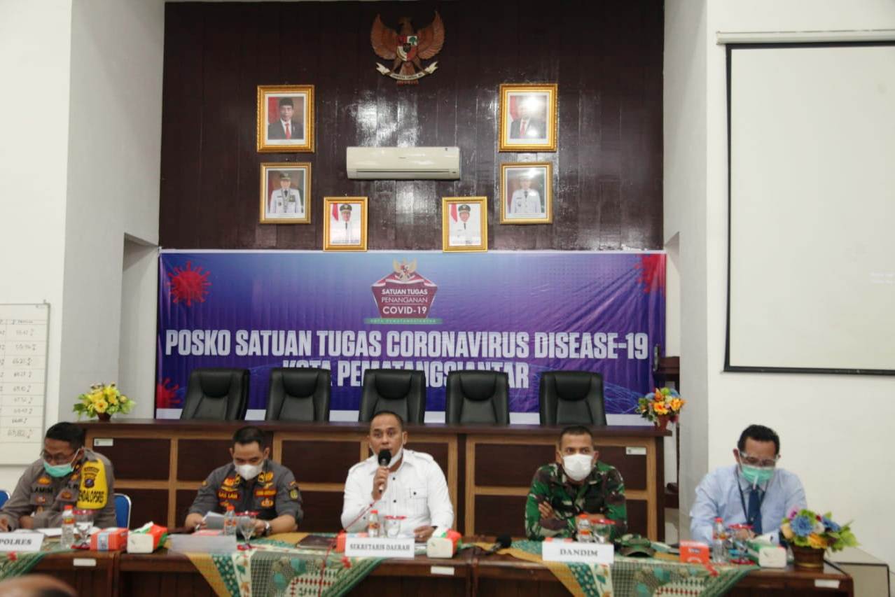 Pj Sekda Pematangsiantar Sampaikan 10 Hal Penanganan Covid-19