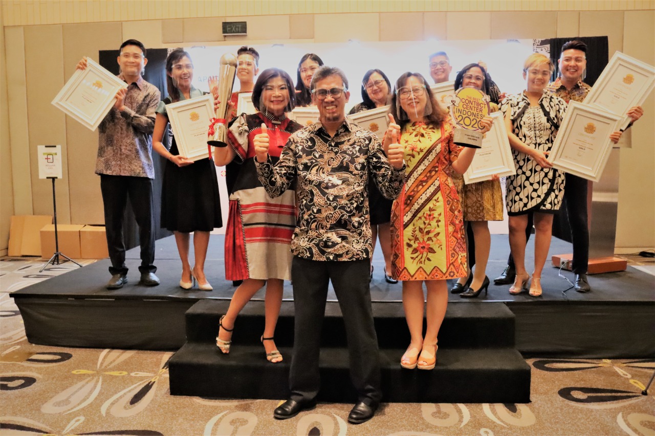 Tim Halo BCA meraih 47 penghargaan di ajang The Best Contact Center Indonesia 2020