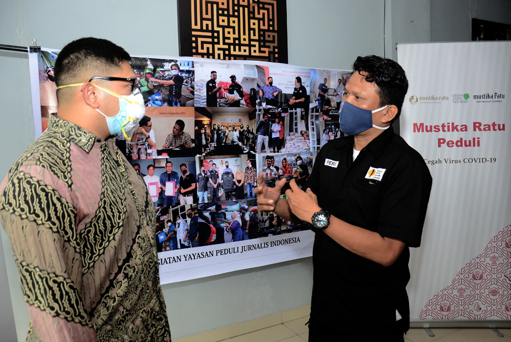 Mustika Ratu Bantu Kuatkan Imunitas Jurnalis