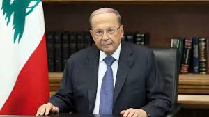 Presiden Michel Aoun.