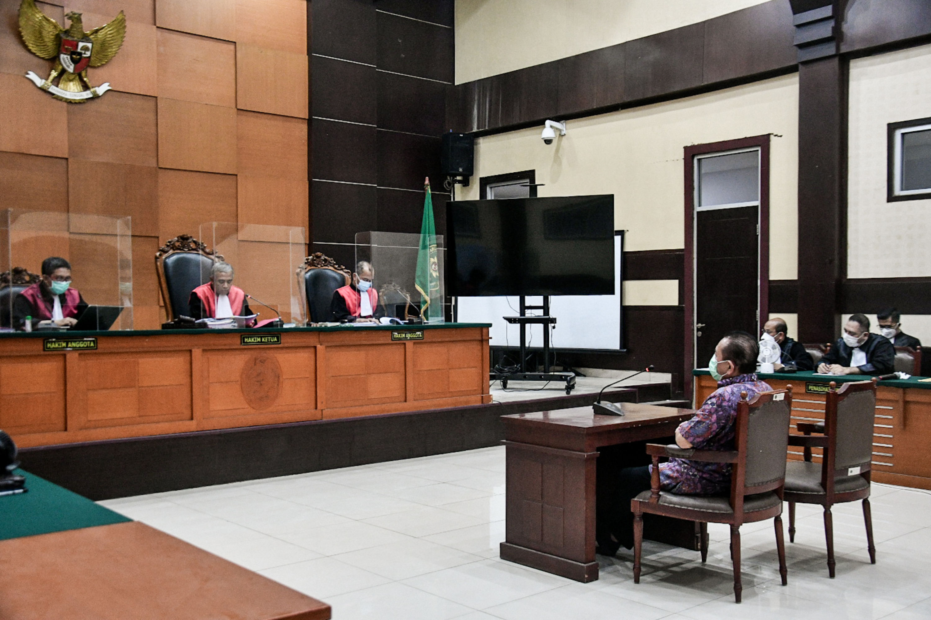 Joko Tjandra menjalani sidang surat jalan palsu