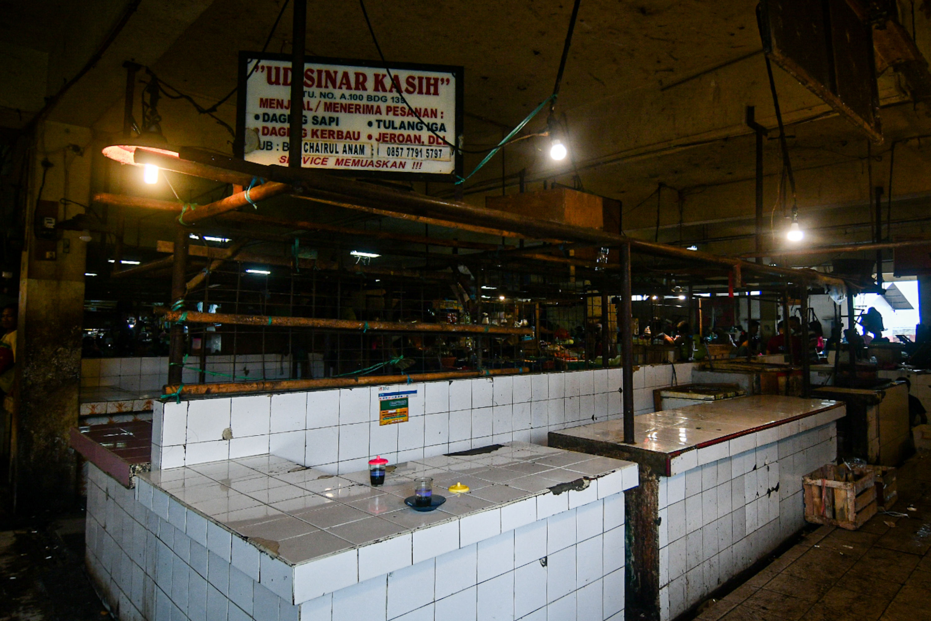 Pedagang daging sapi tak berjualan