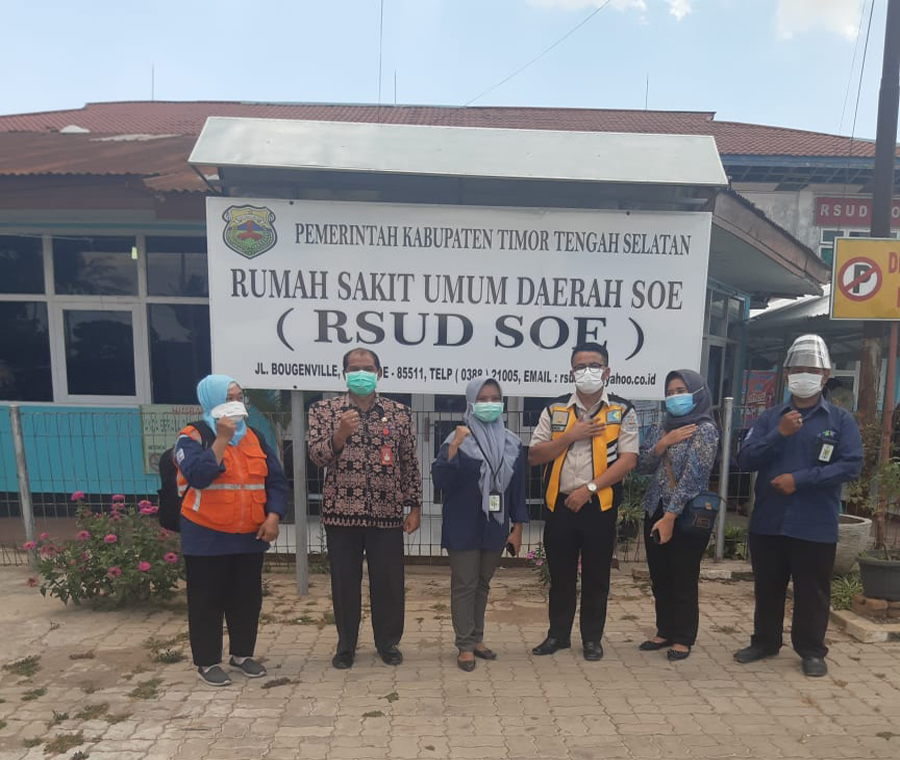 RSUD Soe kehabisan ruang perawatan pasien Covid-19. 