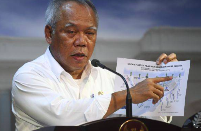  Menteri PUPR Basuki Hadimoeldjono.