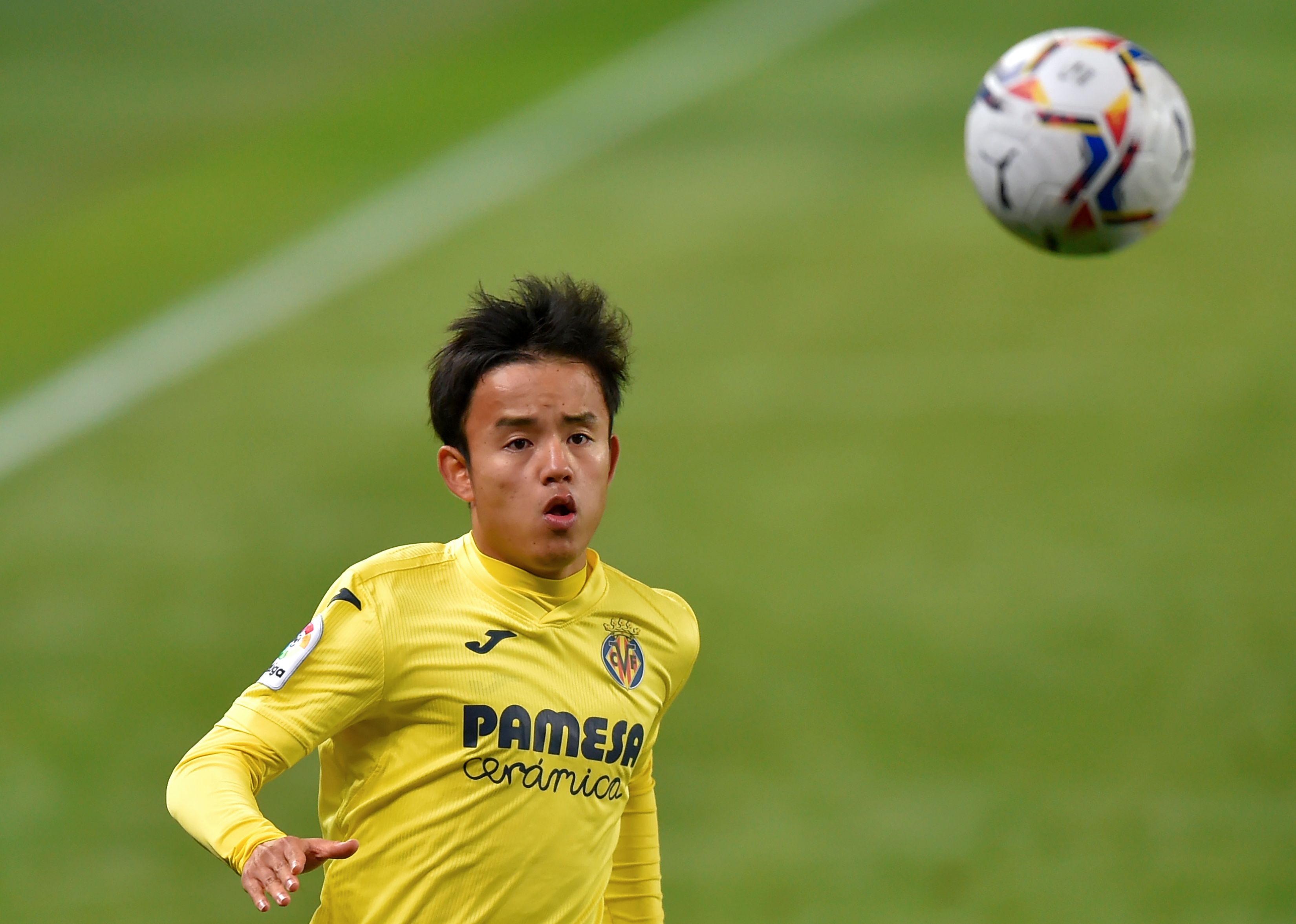 Gelandang Villarreal Takefusa Kubo