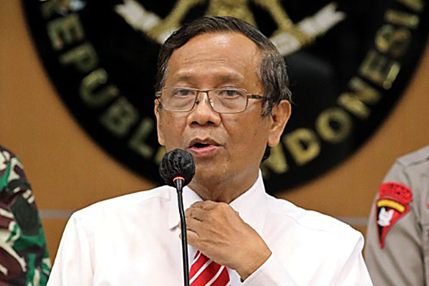 Menteri Koordinator Politik Hukum dan Keamanan Mahfud MD.