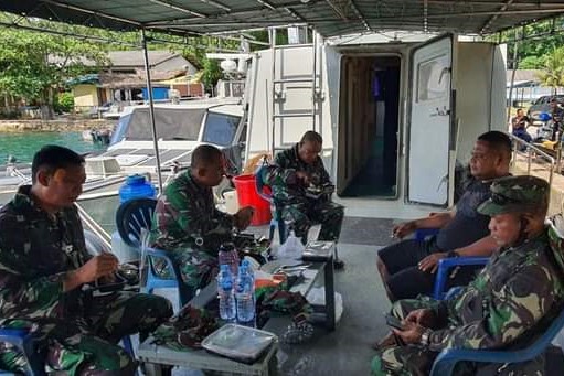Tim Gabungan Patroli Perbatasan Kabupaten Raja Ampat: