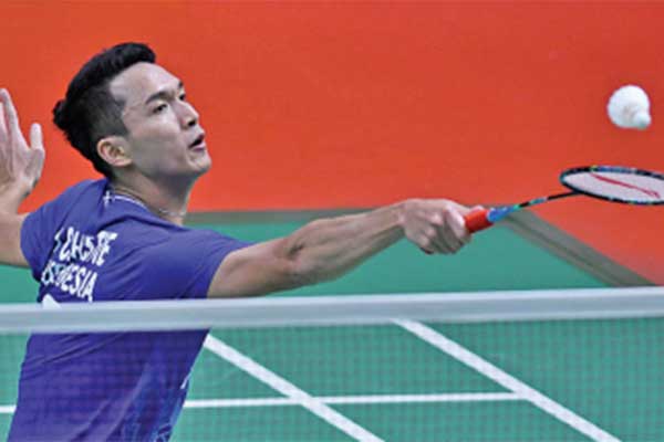 Pemain tunggal putra Indonesia Jonatan Christie melenggang ke babak kedua Thailand Terbuka 2021