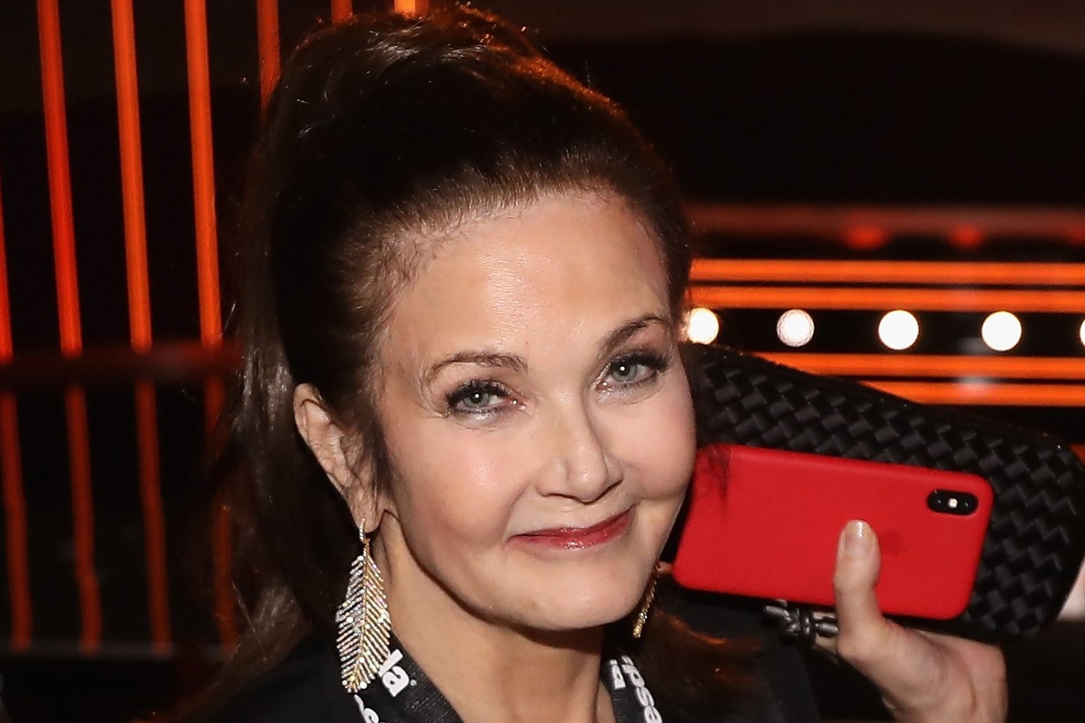 Lynda Carter yang memerankan serial televisi Wonder Woman pada 1970-an.