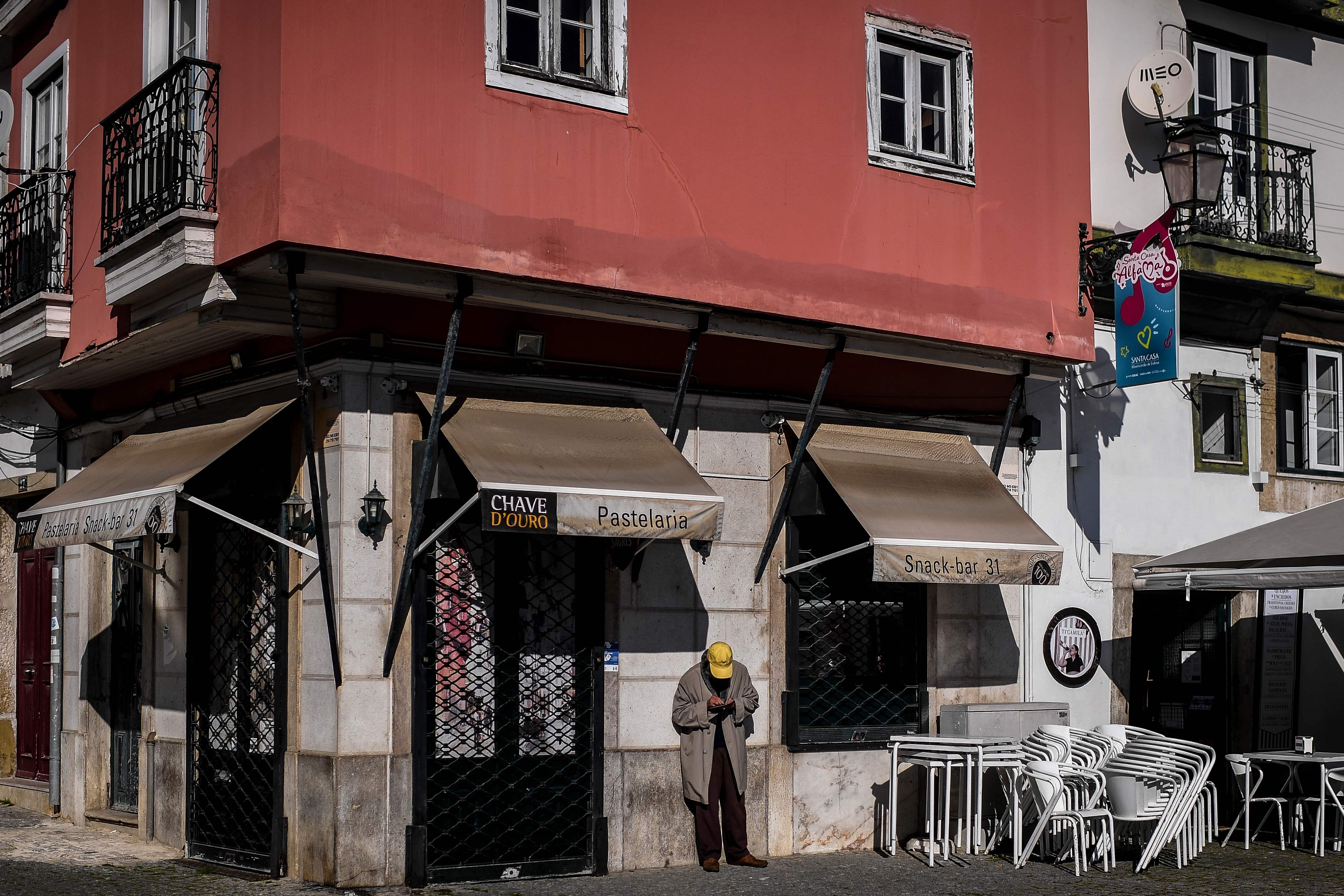 Suasana lockdown di Portugal