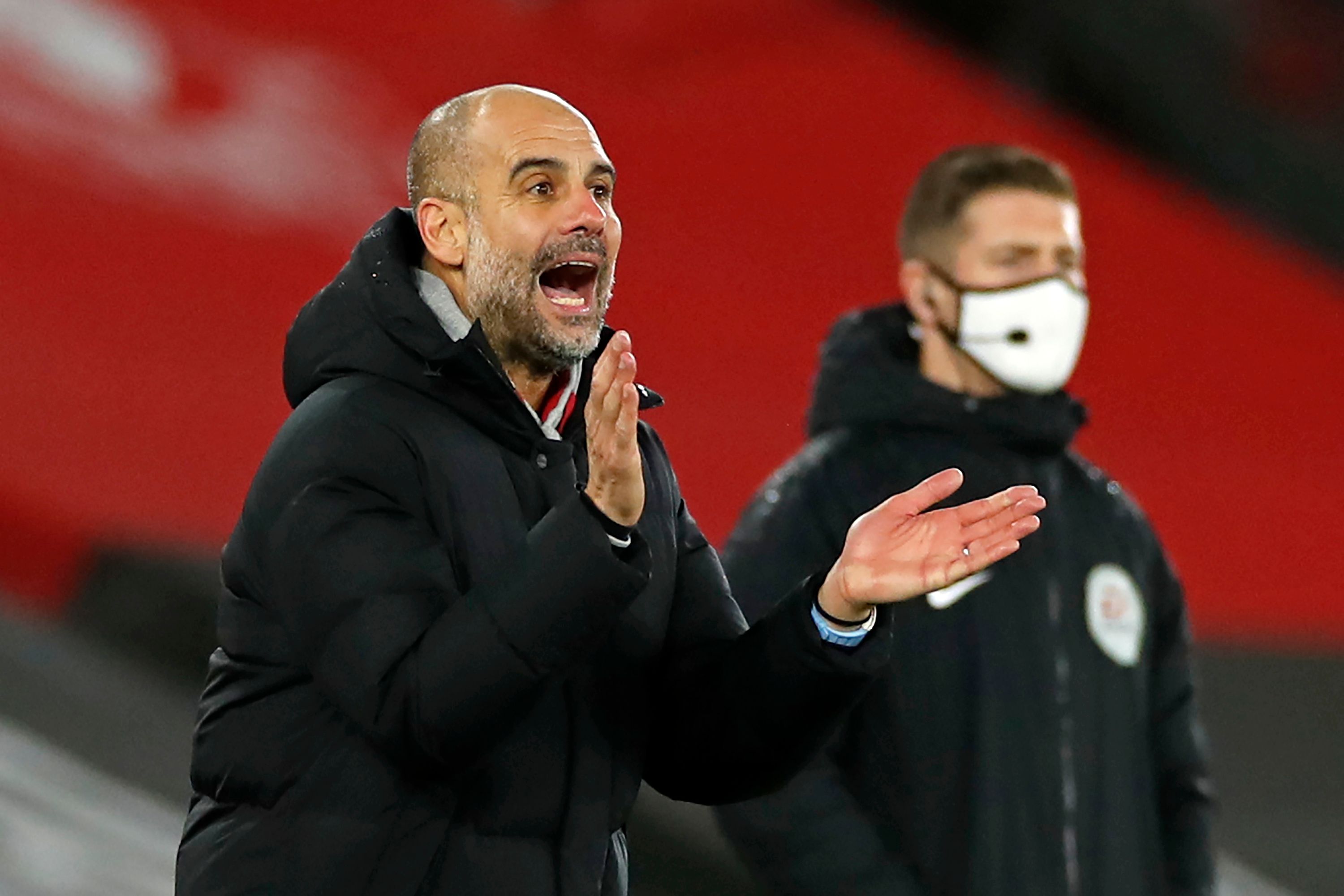 Manajer Manchester City Pep Guardiola