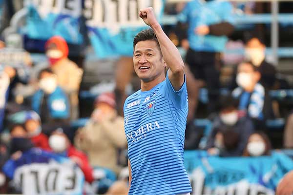 Pesepak bola  Jepang Kazuyoshi Miura