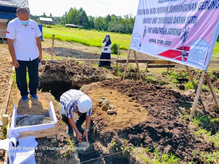 Kabupaten Sorong Bangun Gedung PMI