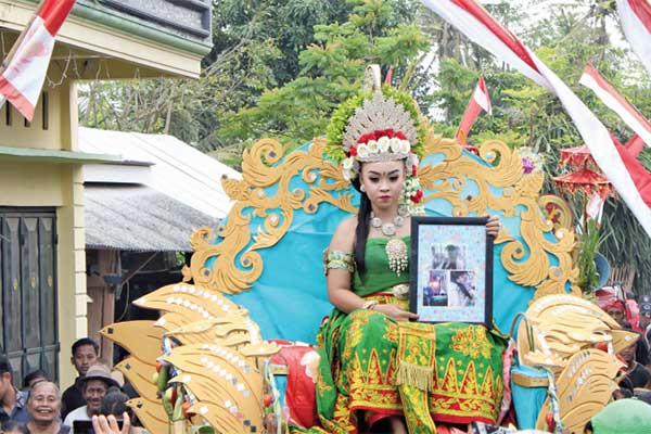 Perayaan tradisi Keboan