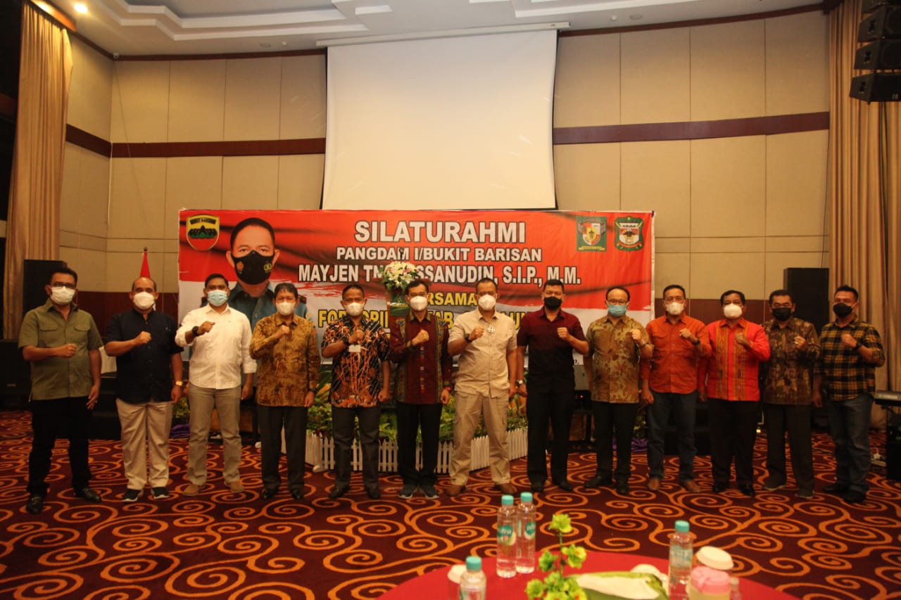 SInergitas TNI dan Forkompimda Pematangsiantar dan Kabupaten Simalungun untuk cegah covid-19