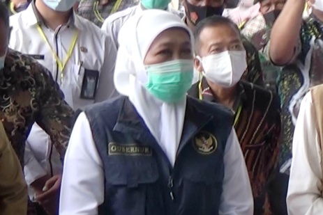 Gubernur Jatim Khofifah Indar Parawansa.