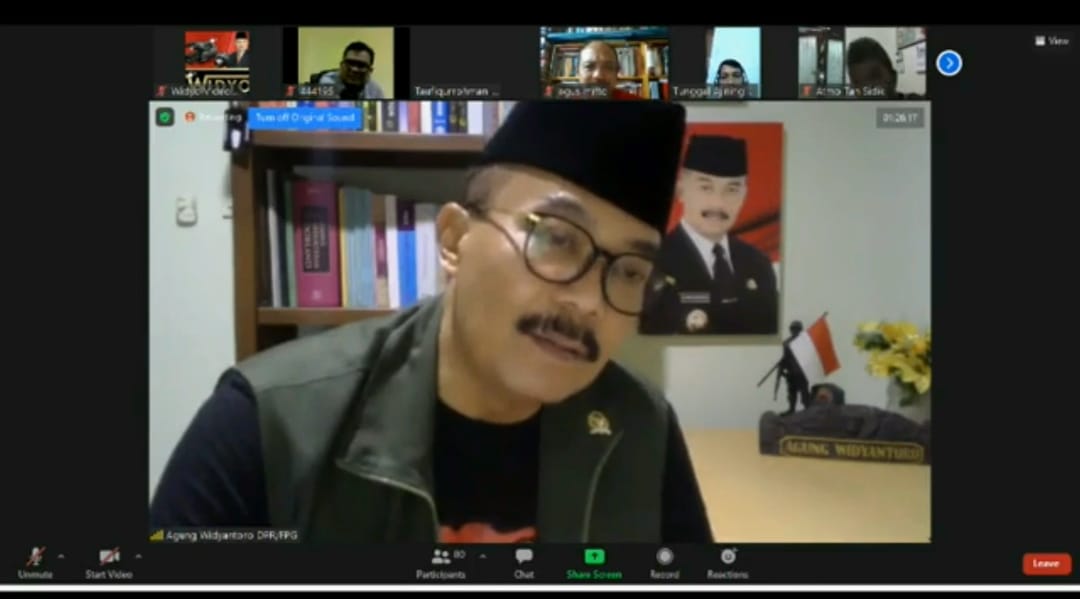 Anggota DPR RI Dapil IX Jawa Tengah, Agung Widiantoro 