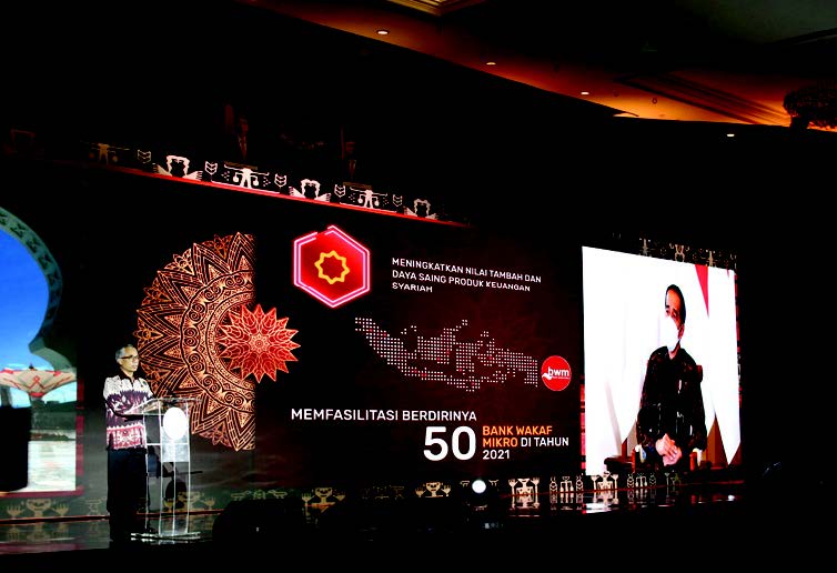 Pertemuan Tahunan Industri Jasa Keuangan (PTIJK) 2021, Jumat (15/1) lalu.