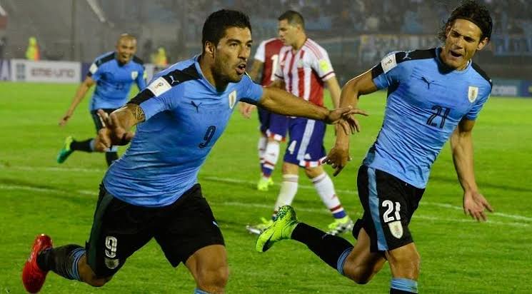 Luis Suarez dan Edison Cavani