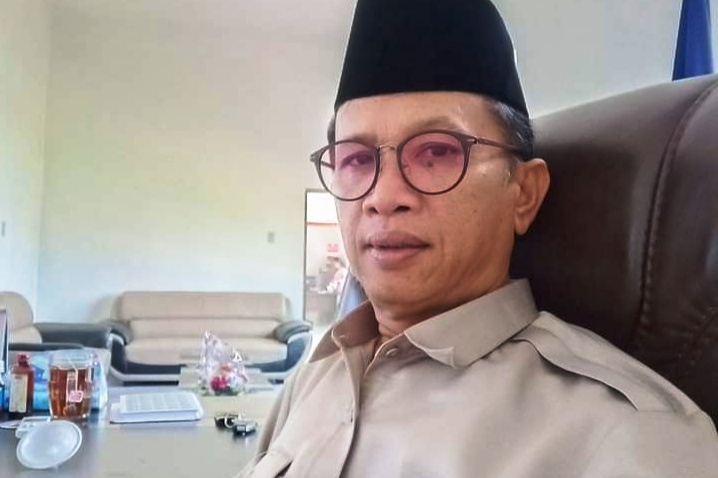 Rektor Universitas HKBP Nommensen Pematangsiantar (UHKBPNP) Prof. Sanggam Siahaan 