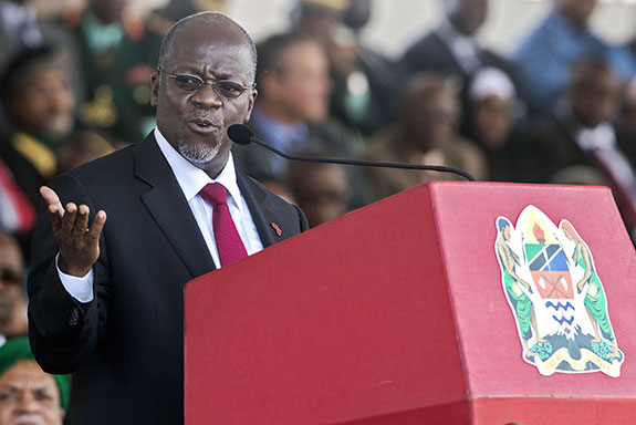 Presiden Tanzania John Magufuli