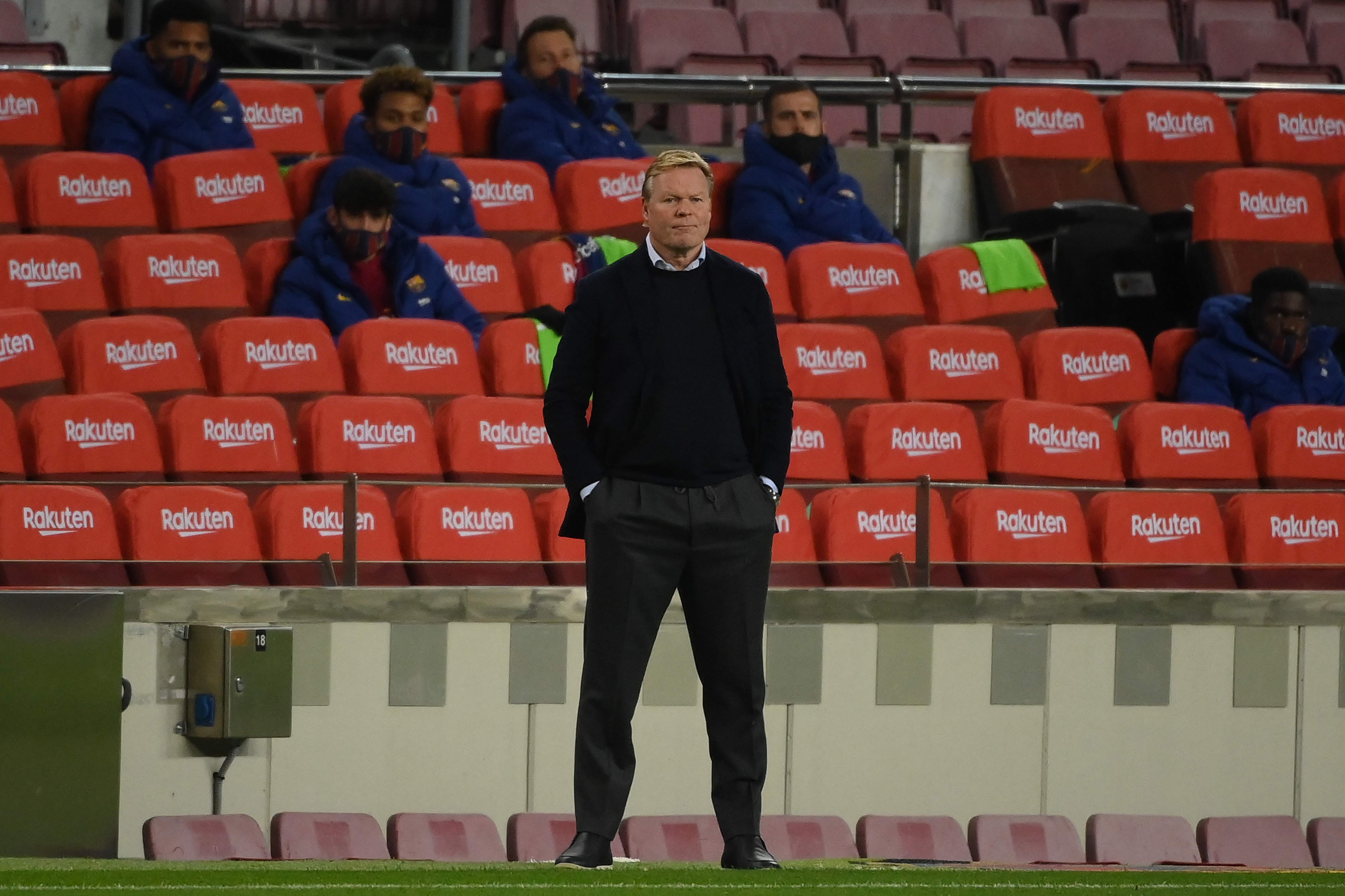 Pelatih Barcelona Ronald Koeman