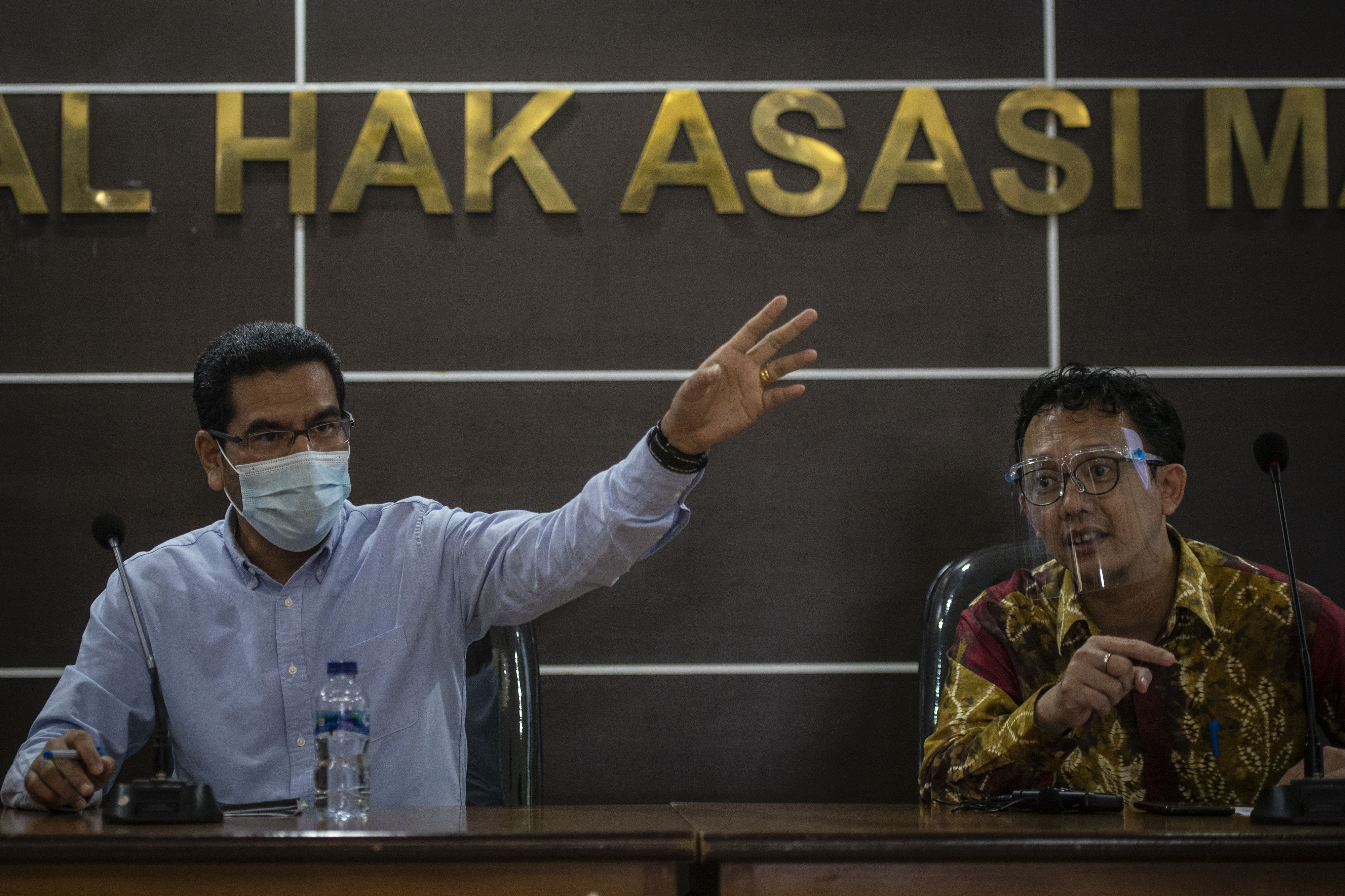 Komnas HAM memberikan keterangan terkait penyelidikan kasus bentrokan polisi dan FPI.