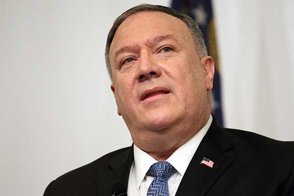Menteri Luar Negeri Amerika Serikat (AS) Mike Pompeo
