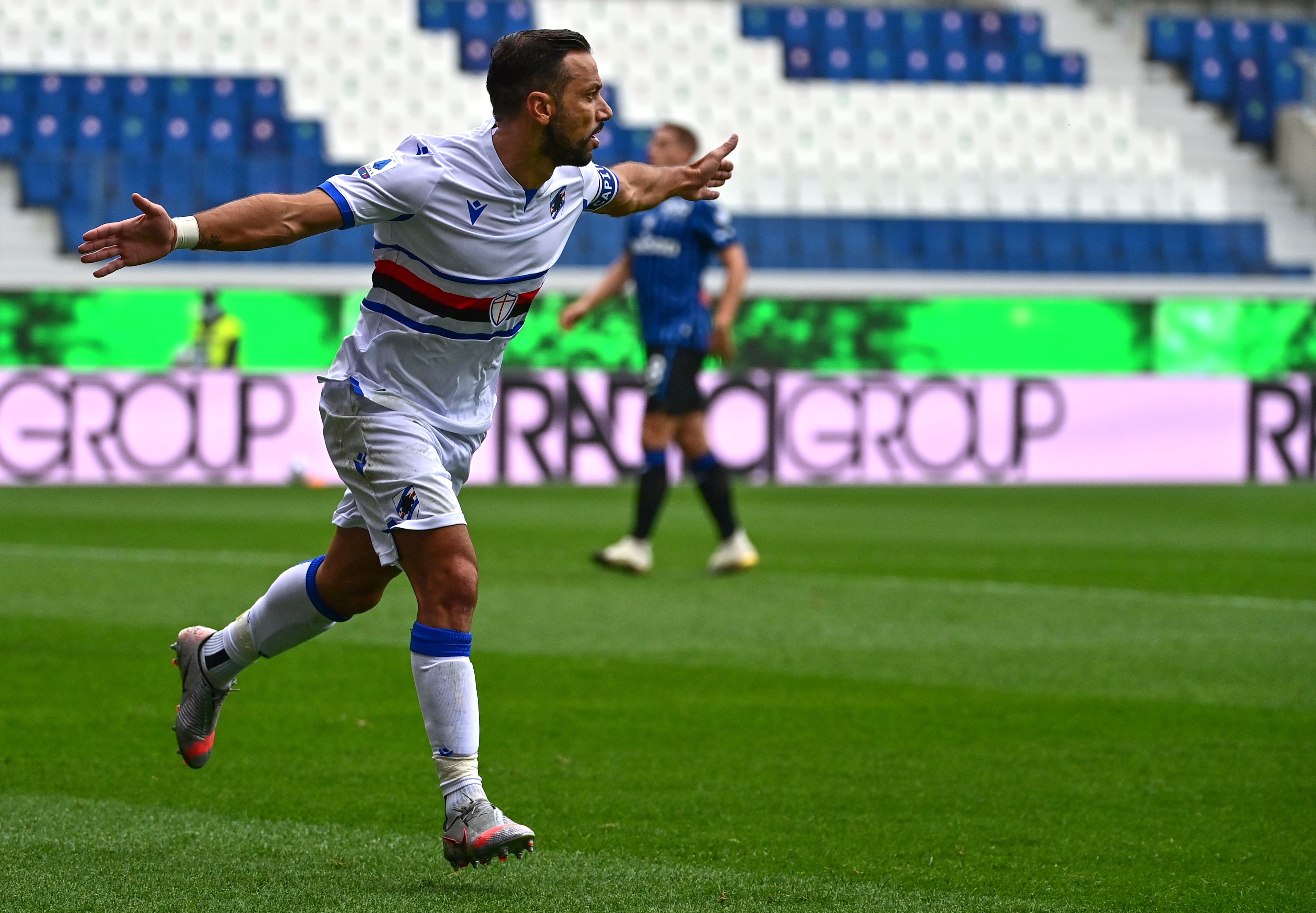 Penyerang Sampdoria Fabio Quagliarella 