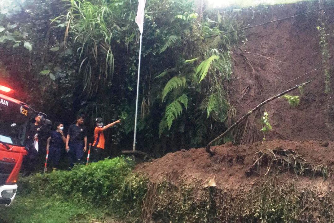 Tanah Longsor Masih Berlanjut di Badung, Bali