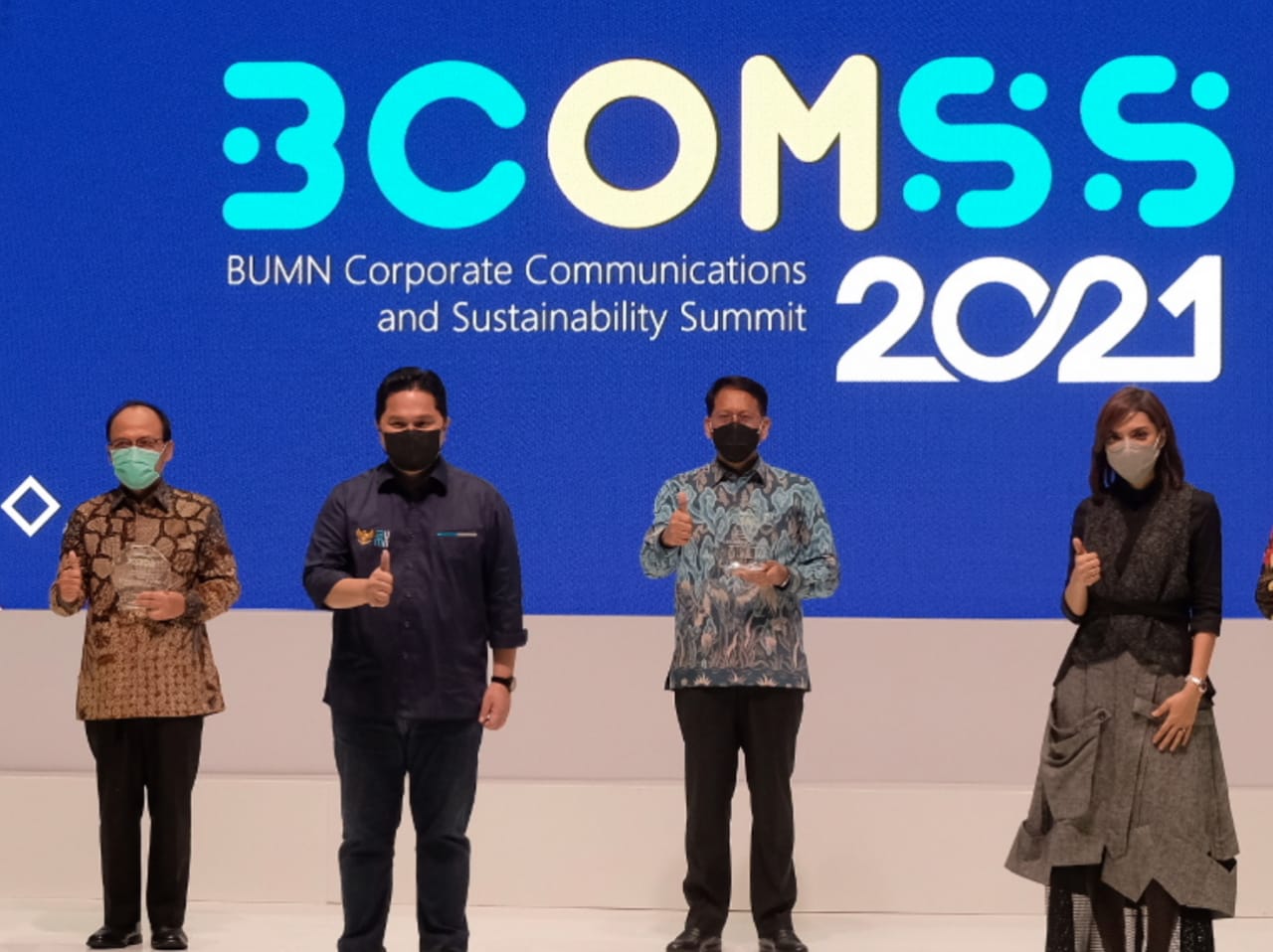 KAI Raih Penghargaan Gold Dalam Ajang BCOMSS 20/21 