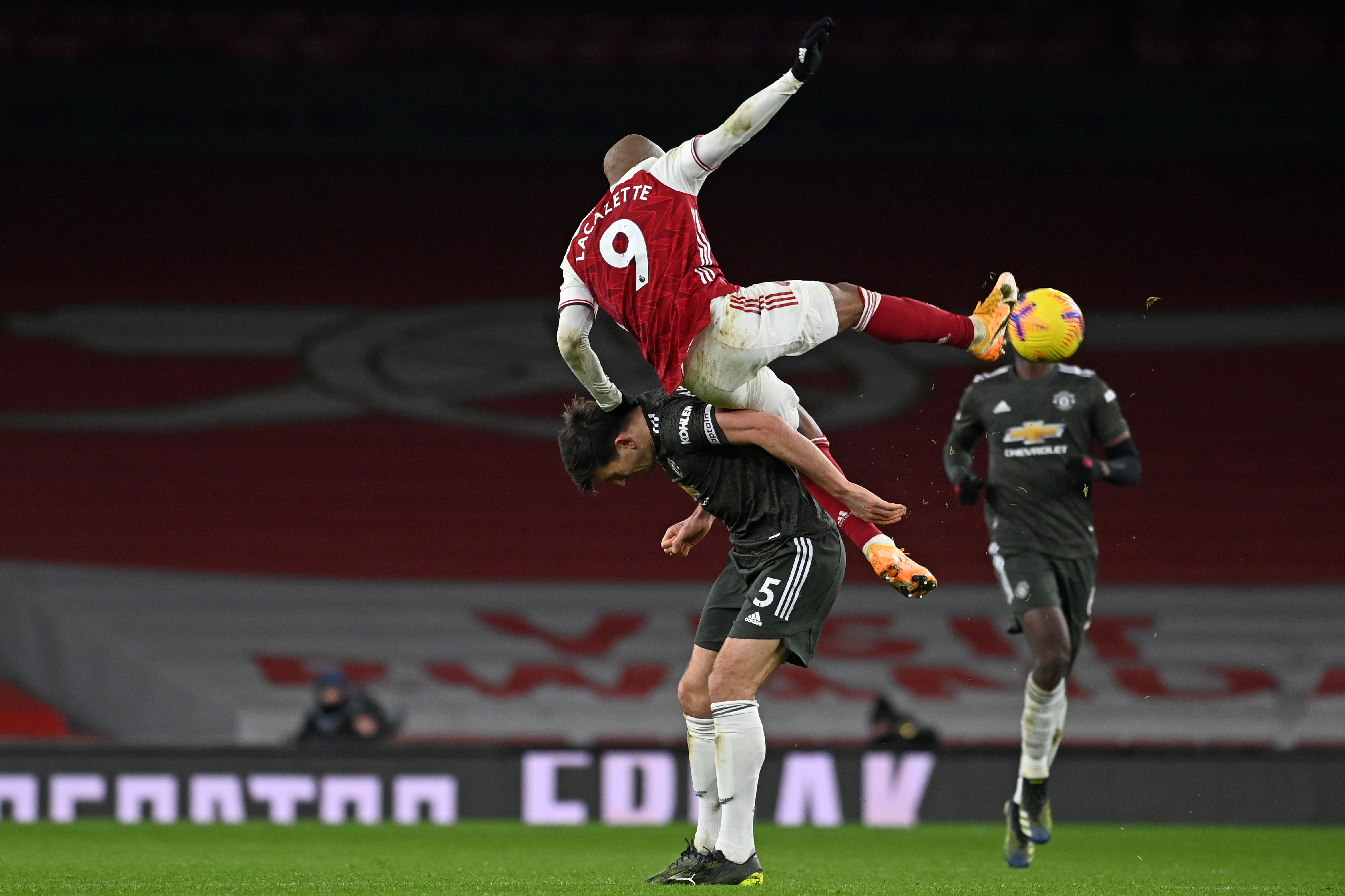 Pertandingan antara Arsenal melawan Manchester United berakhir imbang 0-0