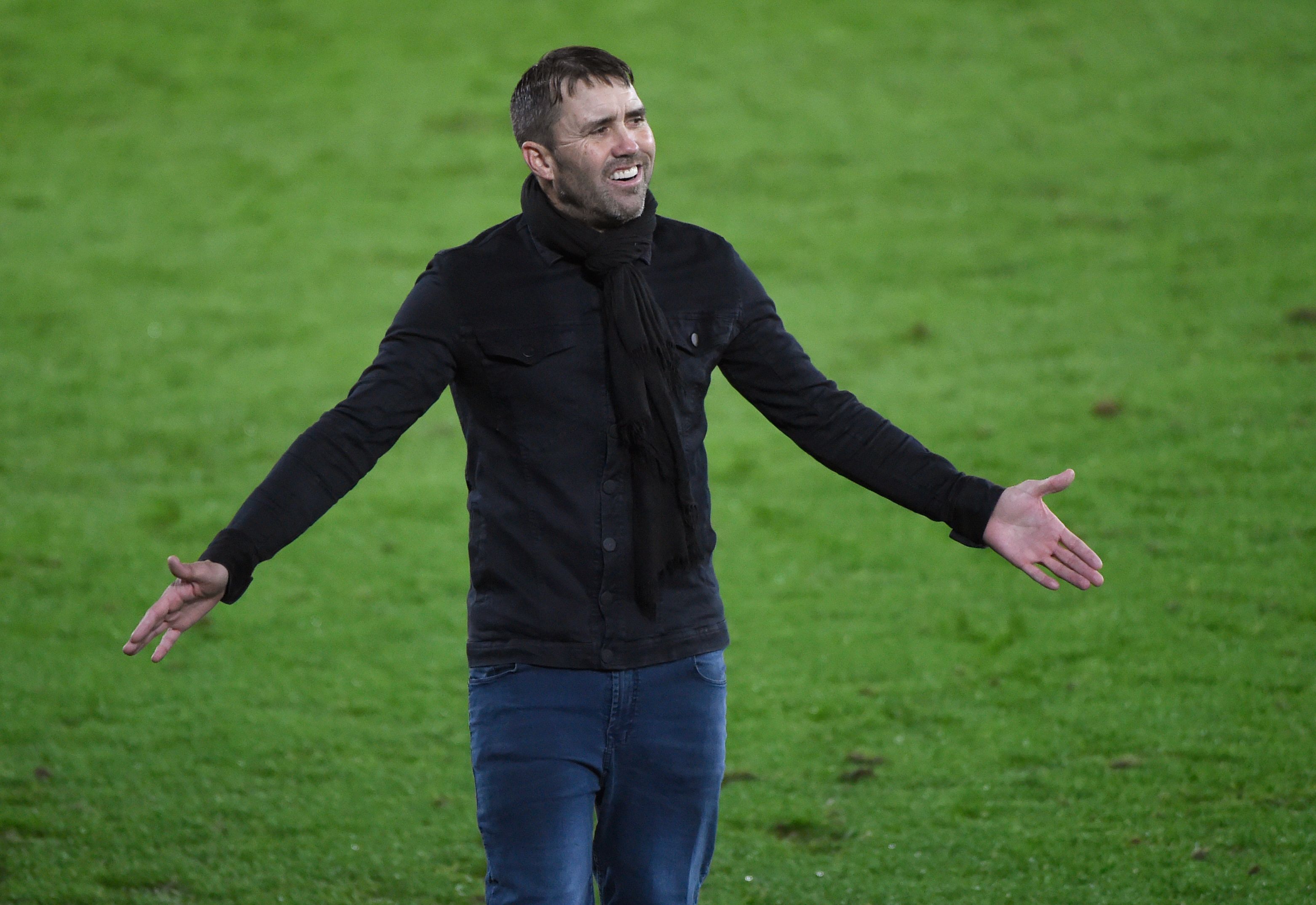 Pelatih Celta Vigo Eduardo Coudet