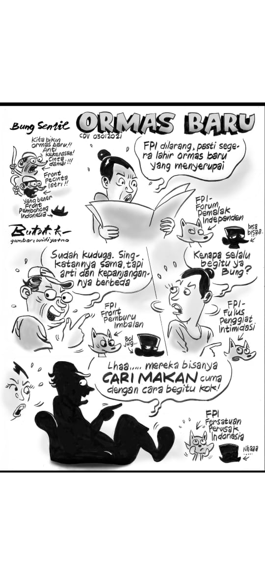 Bung Sentil: Ormas Baru