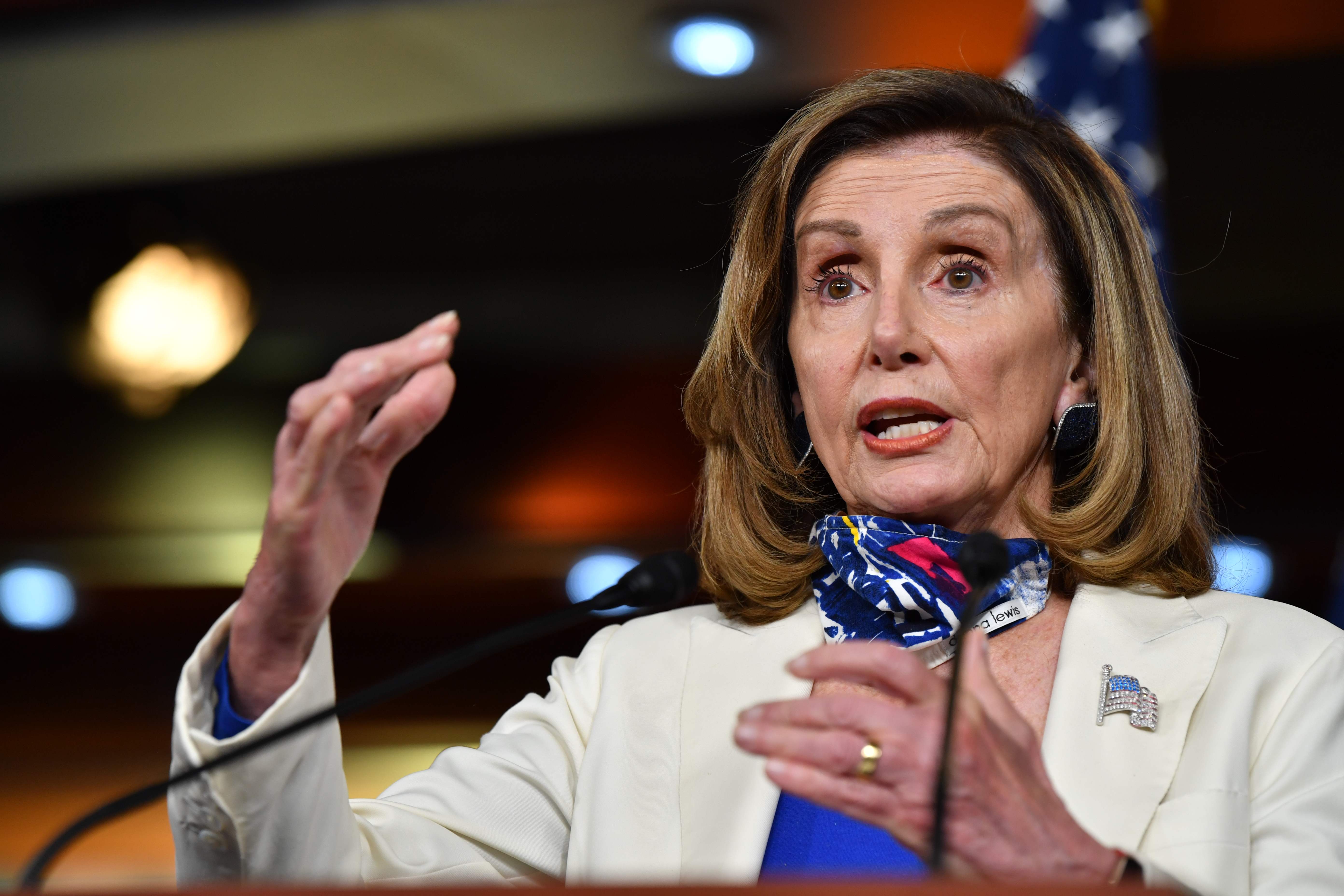 Menang Tipis, Pelosi Kembali Jadi Ketua DPR AS
