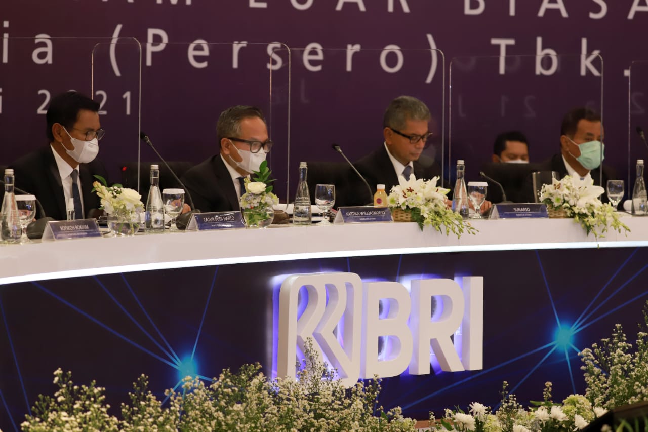 PT Bank Rakyat Indonesia (Persero) Tbk. menggelar Rapat Umum Pemegang Saham Luar Biasa (RUPSLB) pada Kamis (21/1/2021) l