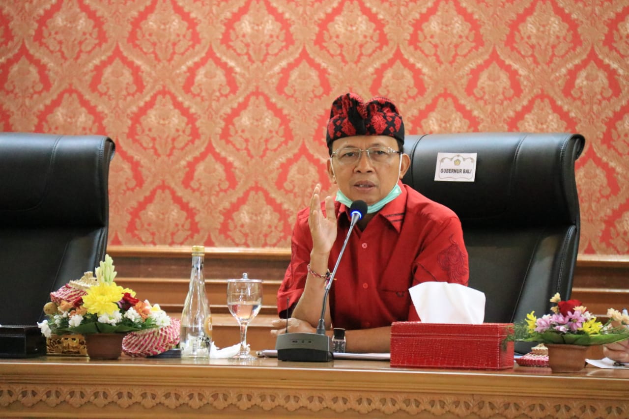 Beri Rasa Aman, Gubernur Bali Siap Divaksin Pertama Bareng Nakes