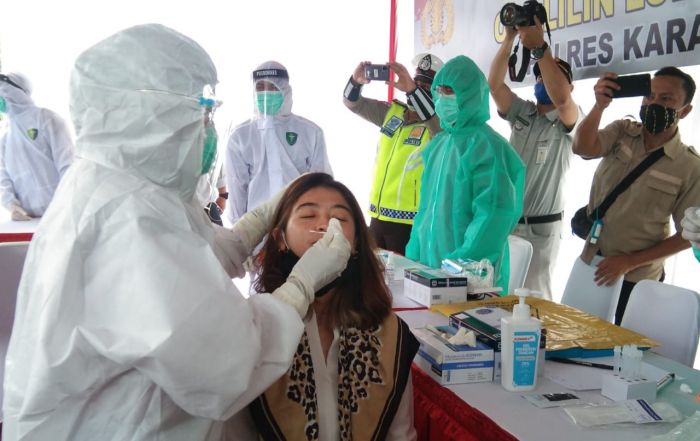 Ilustrasi tes cepat antigen