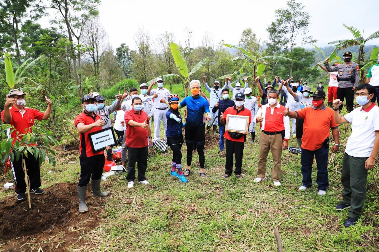 Tanam Pohon di Tengah Pandemi