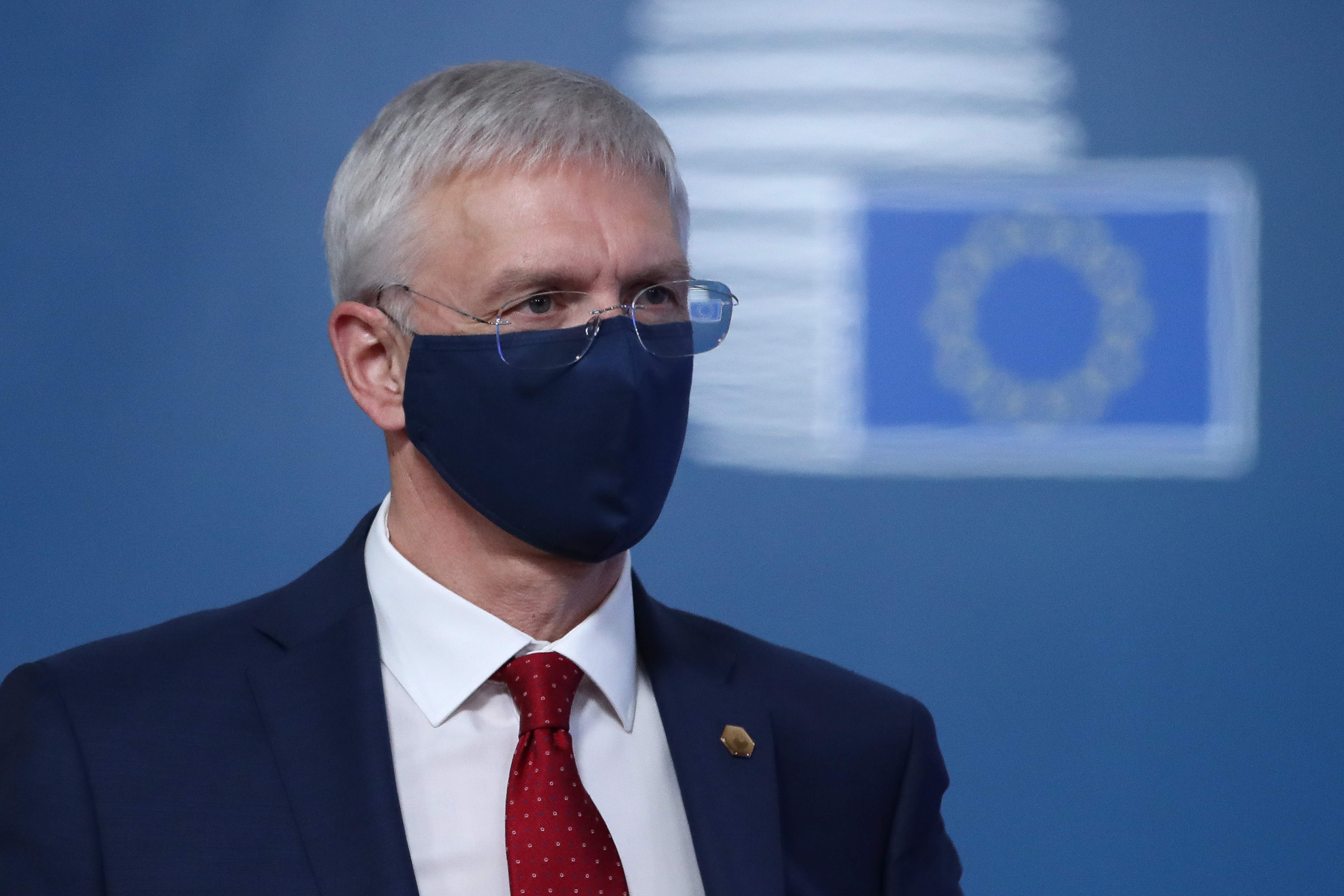 Perdana Menteri Latvia Krisjanis Karins